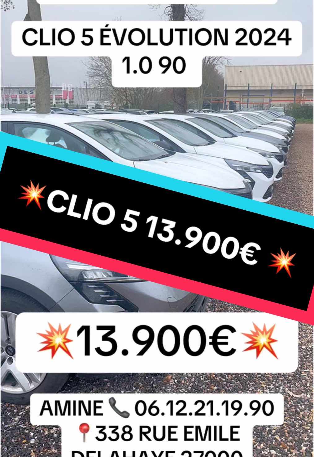 CLIO 5 2024 💥13.900€💥    🇩🇿 EXPORT - 3 ANS 🇩🇿 @RACHID EXPORT ALGERI DESTOCK27 @@Destock 27@@Nadjib##export##3ans##moinsde3ans##voitureexportalgerie##algerie##exportalgerie##tlemcen##tunisie##dz##alger##destock27##setif______19سطايفي_يا_خالي##voiturealgerie##mostaganem##fyp##maghnia##annaba##algeria##constantine##oran##dz