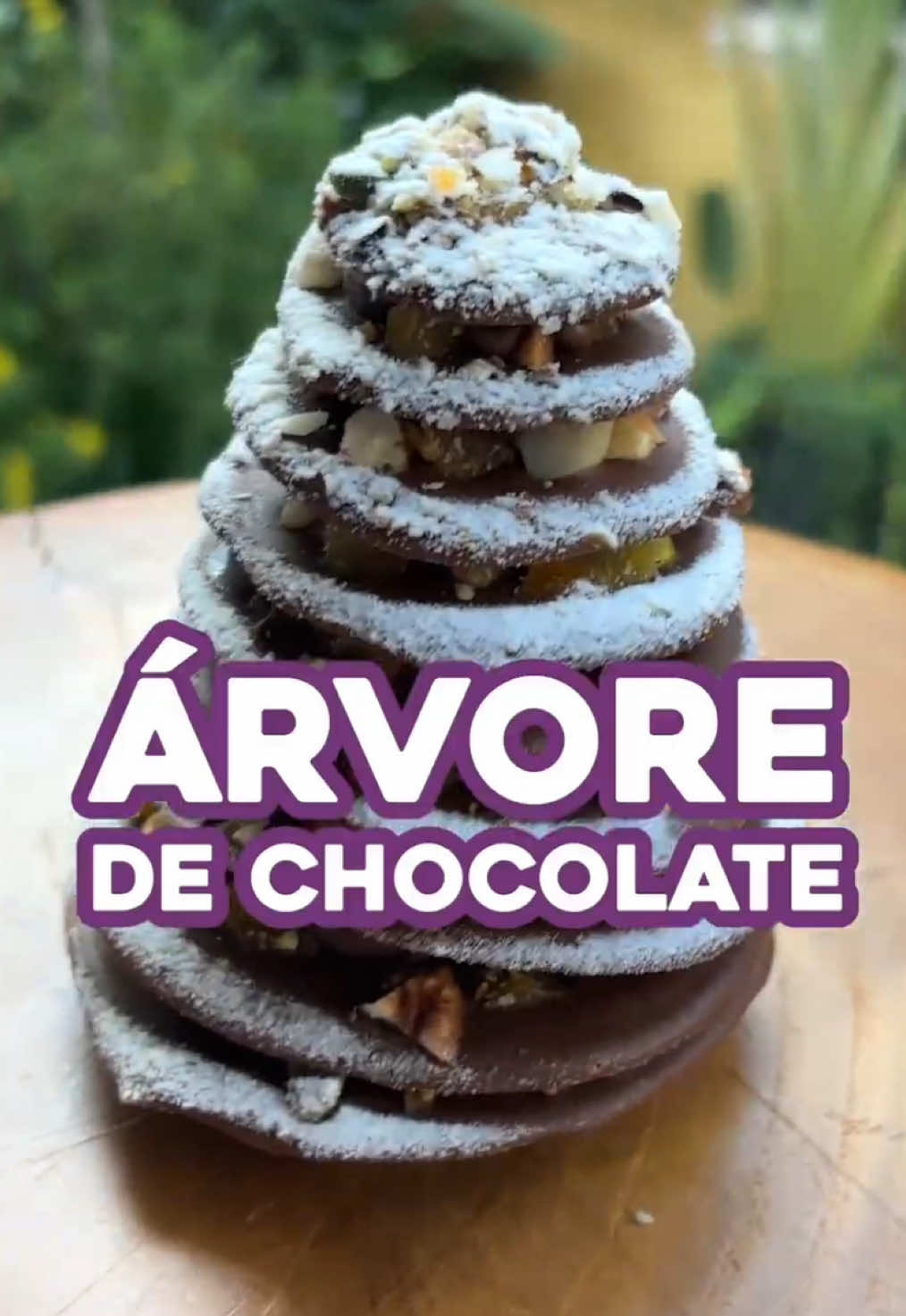 Arvorezinha de Chocolate pro Natal