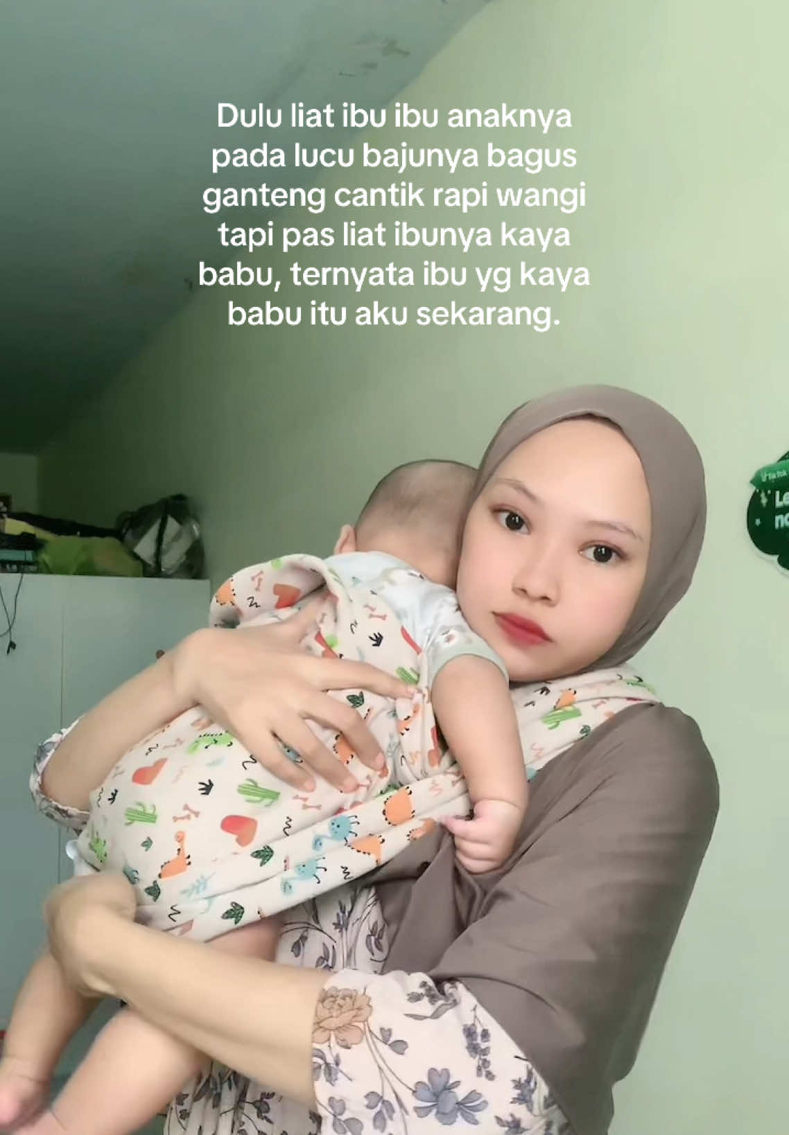 Ternyata kita ga pernah tau posisinya seperti apa kalo belum berada di tempatnya tetap semangat dan kuat para ibu diluar sana #newmom #irt 