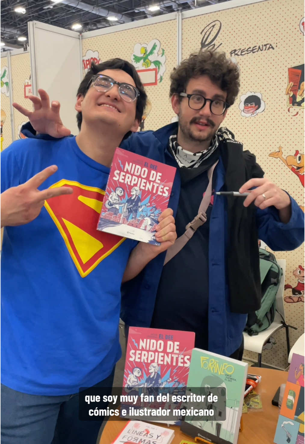 #filguadalajara #comics #libros #davidespinosa #eldee #nidodeserpientes #foraneo 