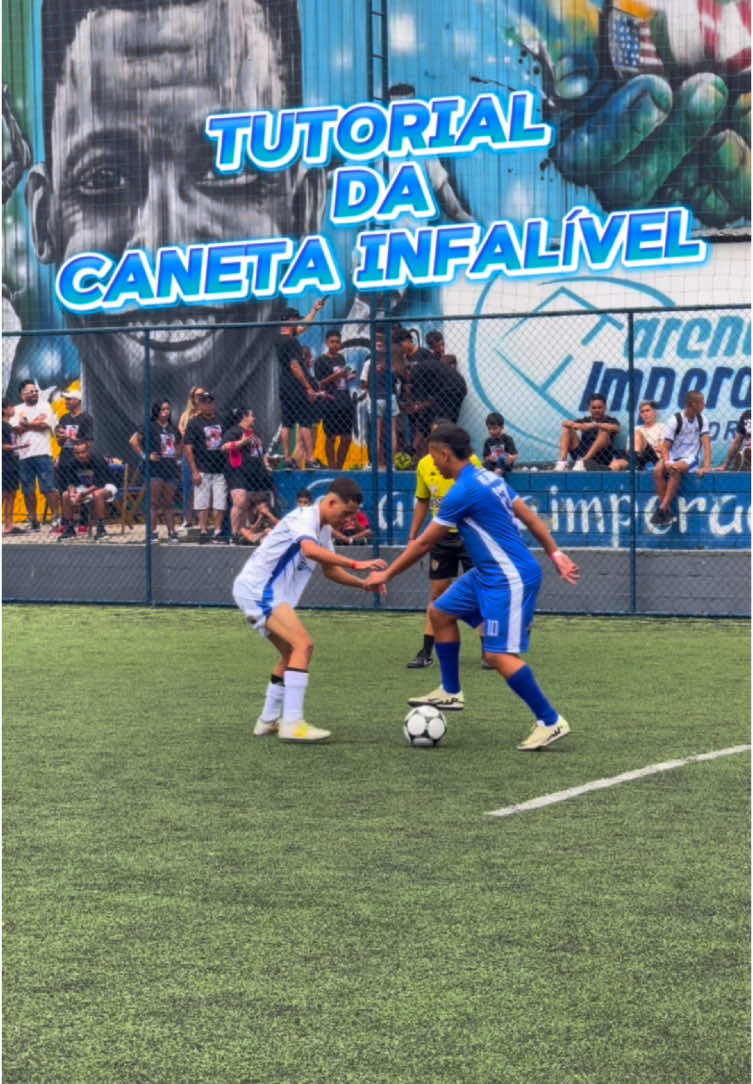 TUTORIAL DA CANETA INFALÍVEL 🖊️🔥 . . #jogador #tutorial #caneta #dribles #futsal #futebolbrasileiro 