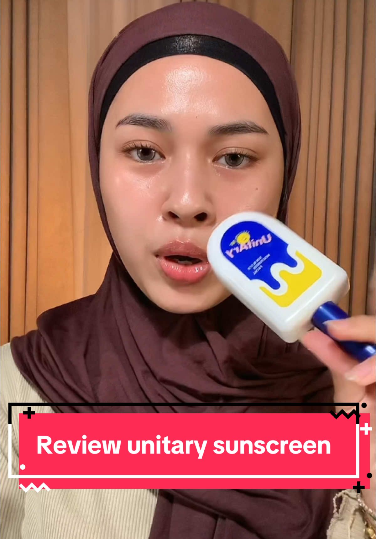 Ini review sunscreen terniat!!! Ampe ngebuktiin after 11 jam kurang lebih🫢 ternyata sebagus itu🫵🏻🫶🏻💞#Unitary #physicalsunscreen 