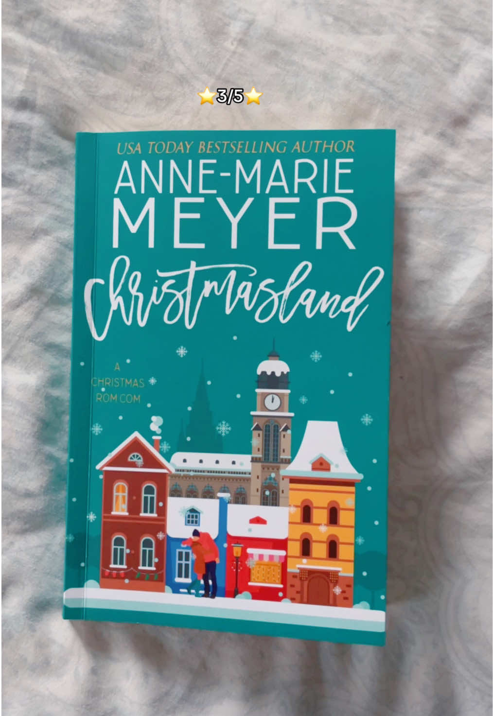 ‘Christmasland’ by Anne-Marie Meyer🎄🎅🏼☃️🎁a cozy, g-rated romance novel to add to your holiday tbr #BookTok #christmasland #annemariemeyer #christmaslandbook #bookrecs #dectbr #decembertbr #holidaytbr #christmastbr #christmasromance #romancebooks #fakedatingtrope #cozybooks #bookish #bookishthoughts #booktoker #bookreviewer #booktokcreator #bookobsessed #bookshelf #christmas2024 #smalltown #winterbooks #fyp #booktokfyp #tbr #books #romcom #holidayromcom 