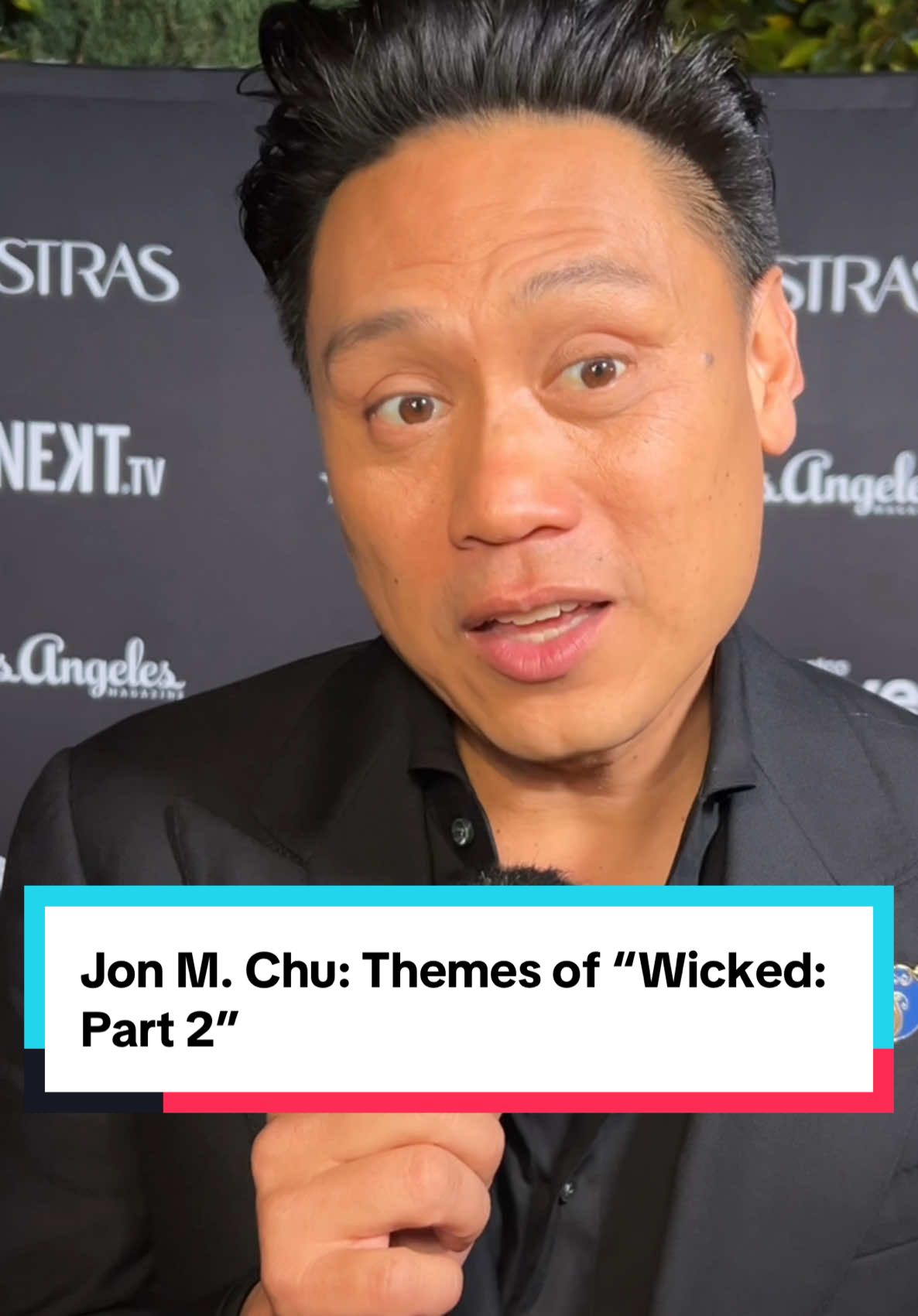 @Wicked Movie director Jon M. Chu gave us a window into the themes of part 2 on the carpet of the @TheAstraAwards #wickedmovie #jonmchu #part2 #theozvlog #interview #ozhistorian 