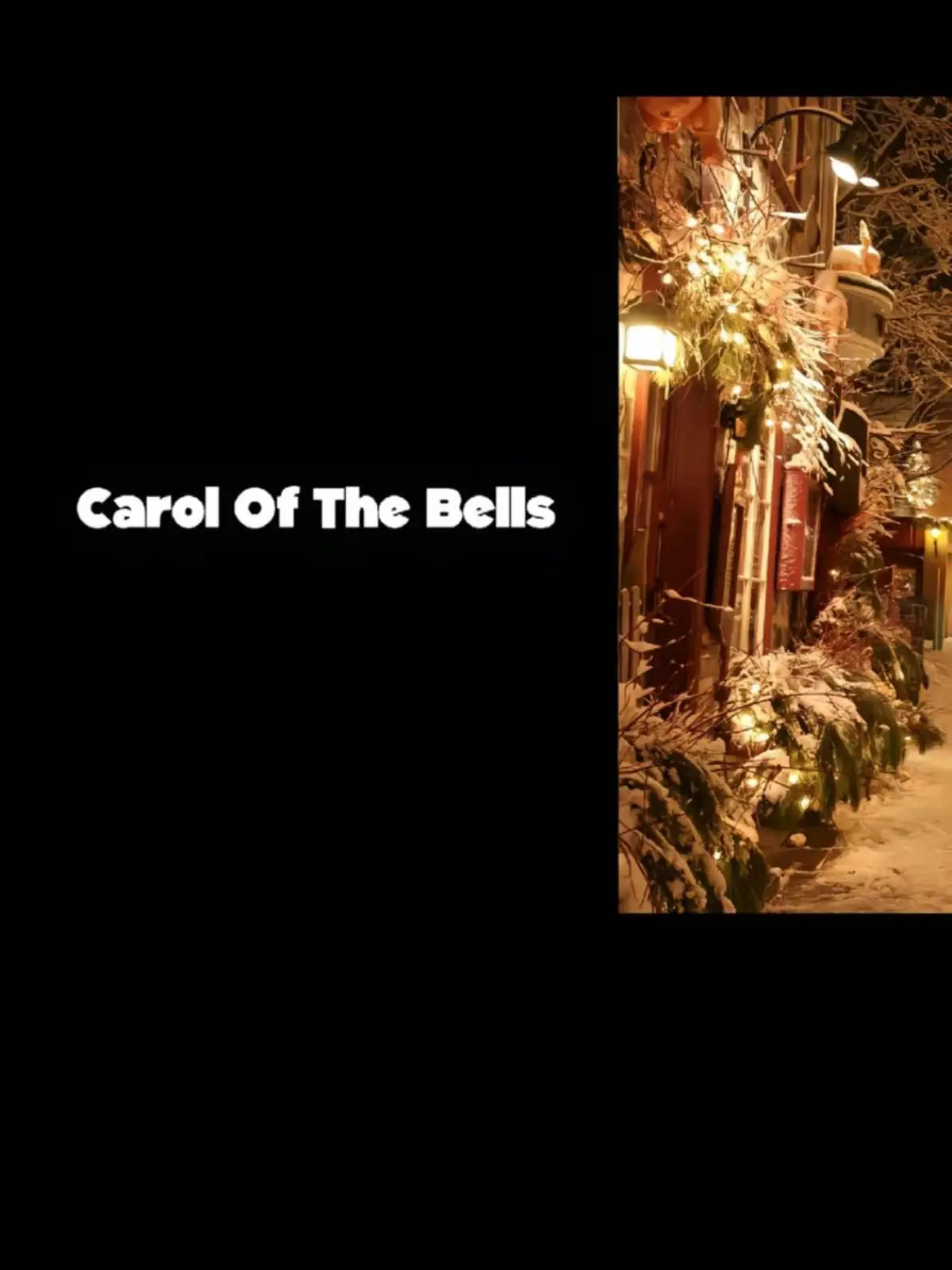 #carolofthebells #mykolaleontovych #peterwilhousky #spotifysong #spofity #music 