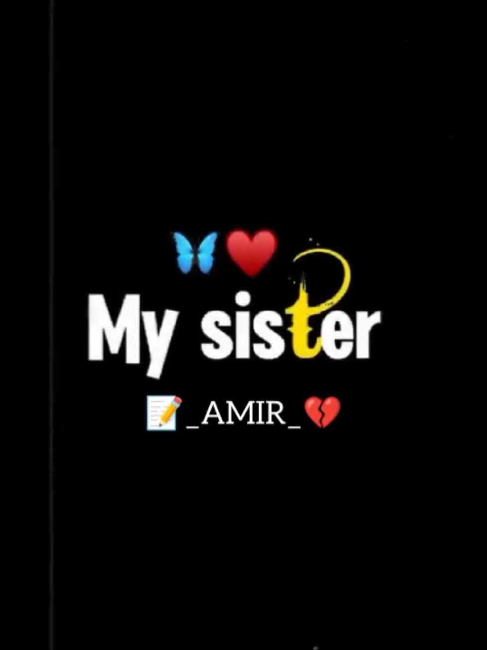 My sister is everything ❤️ Black Screen 🖤 | Lyrics Typing 🌸🍁🥀 | Aesthetic 🩵🌸| DEXENT 🍁 | | L E A F Y#bangladesh #📝_amir_💔 #CapCut 