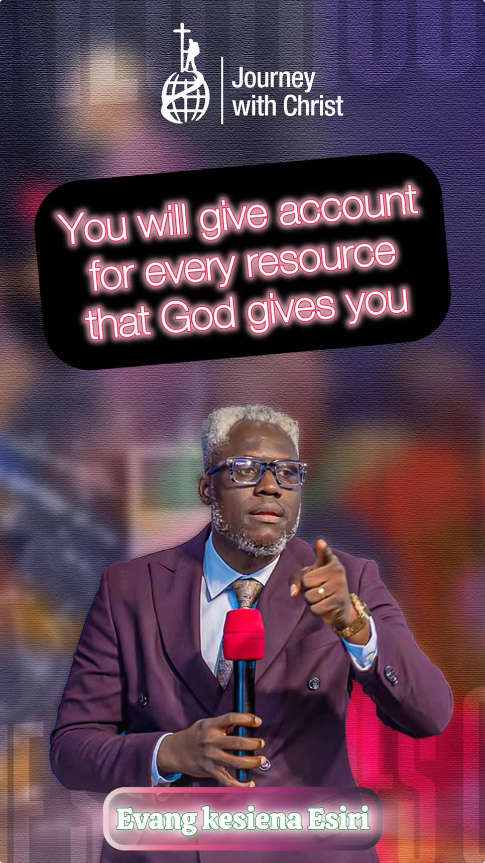 You will give account for every resource God gives you  #account #resources #evangkesienaesiri #fyp #foryoupage #viral #trending #tiktok 