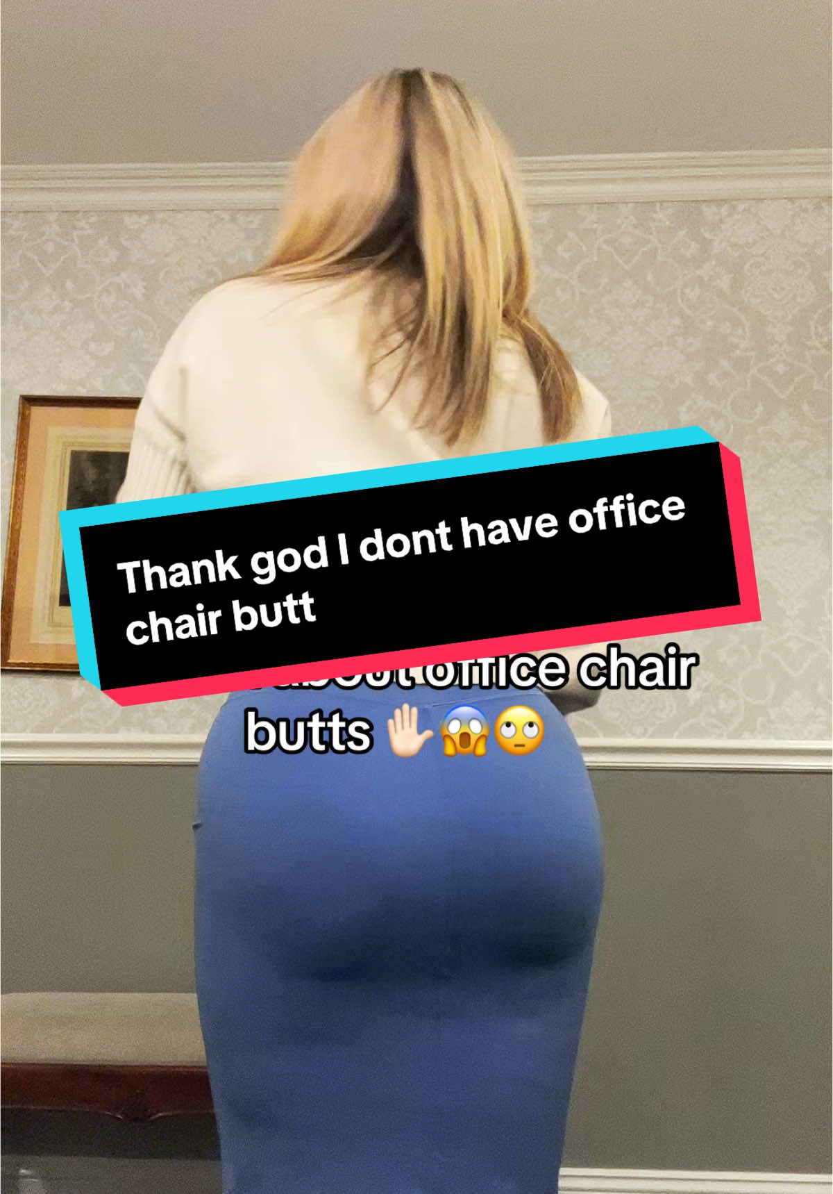 If you work in an office, look up office butt! Its a thing, and its awful! Do those squats or else you'll have pancake butt 🫣😱🥞🍑 #officehumor #officelife #deskjoblife #peachespeachespeachespeachespeaches #fypシ #ohman #ohdaddy😍 