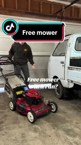 Will it run? Free Toro lawn mower. #smallengine #mower #willitrun 