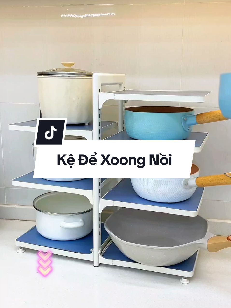 ➡️ Kệ Để Xoong Nồi - Để Đồ Nhà Bếp Đa Năng  . ➡️ Thiết Kế Thông Minh  - Đa Dạng Kích Thước  - Tiện Ích Gọn Gàng.  . #kedelovisong #kededodanang #kededonhabep #giadungtienich #giadungtienloi #giadungthongminh #muataitiktokshop #seleluongve 