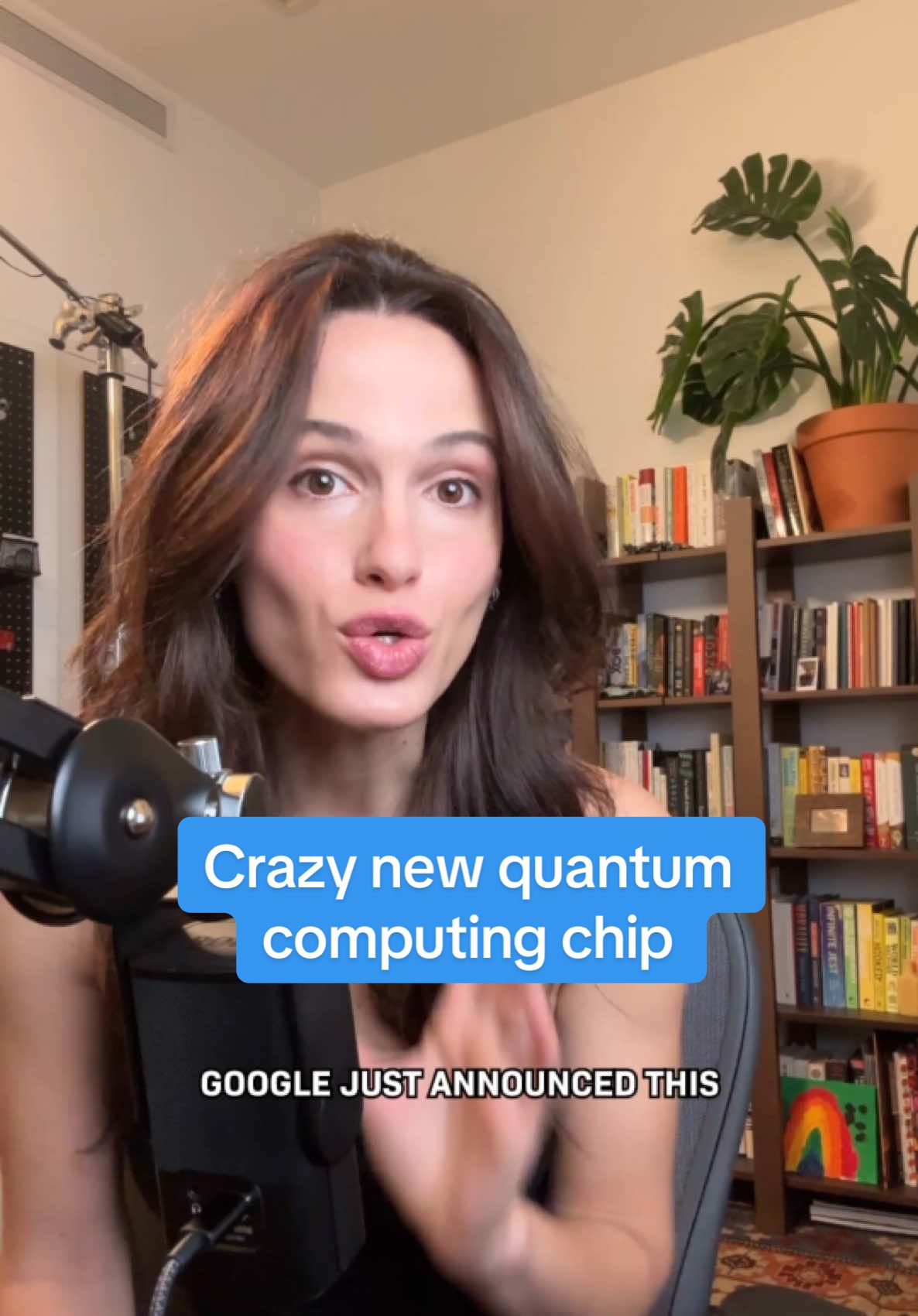 Google just announced a crazy new quantum computing chip. It can solve a problem in 5 minutes that would take one of the fastest supercomputers 10 septillion years! BUT that problem was a “benchmark” problem called RCS, chosen specifically because it’s extremely hard for a supercomputer - which are still better at basically everything practical. The real reason you should care about quantum computers and this new chip is less about beating supercomputers at things they’re already great at and more about doing new things - like really accurate simulations of nature at a quantum level that could be used for drug discovery or battery development or more. This new chip matters for how we might get there. Here’s why… If you want to know more about the real future of quantum computing, Marques and I made a longer video! For optimistic science and tech stories, follow for more of our show Huge If True. #quantum #willow #scitech #science #quantumcomputing 