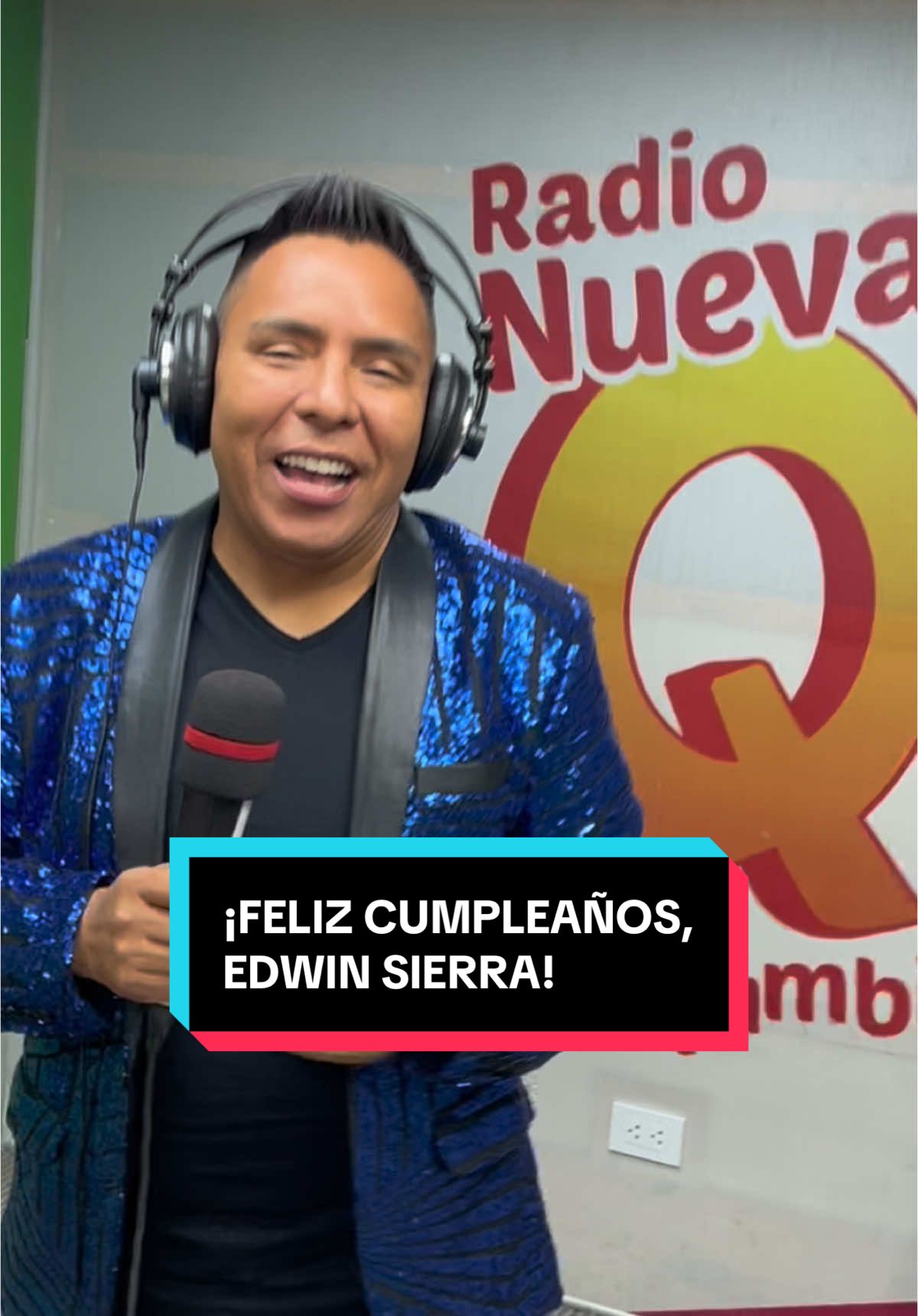 ¡Feliz cumpleaños, Edwin Sierra! 🥳 Te desea tu familia de Radio Nueva Q, QQQumbia💚🎂 Deja tus saludos aquí 🤩✨ #RadioNuevaQ #NuevaQ #QQQumbia #parati #EdwinSierra 