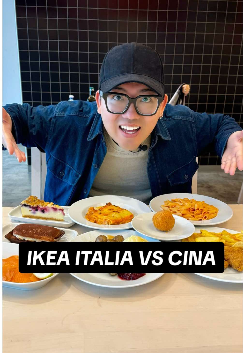 Prima volta che mangio all’Ikea in Italia!! Siete curiosi di come siano i cibi all’Ikea in Cina??