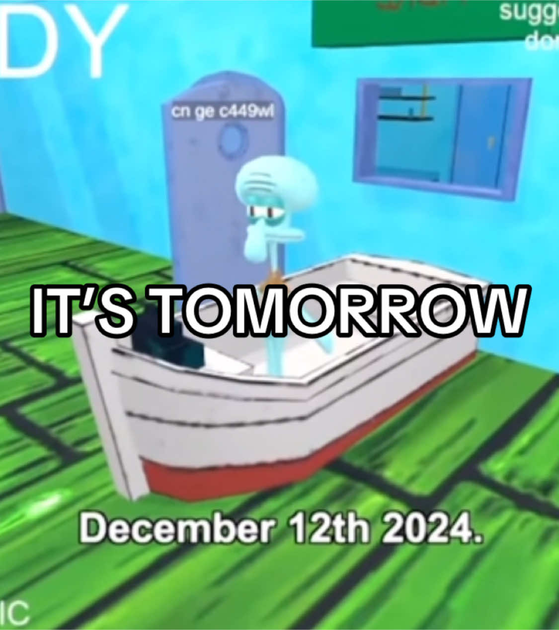 And firday the 13th afterwards im actually genuinely scared for those 2 days 😭😭 #squidward #spongebob #spongebobsquarepants #patrickstar #mrkrabs #garythesnail #plankton #bikinibottom #thekrustykrab #december12 #december12th #december12th2024 #december #12 #TH #2024 #winter #wintertime #august122036 #august122036heatdeathoftheuniverse #fridaythe13th #unlucky #unluckyday #unluckydays #worldending #scared #scary #ai #parody #spongebobparody #fyp 