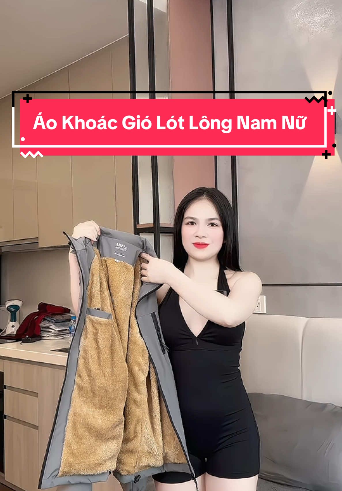 Áo Khoác Gió Lót Lông Nam Nữ