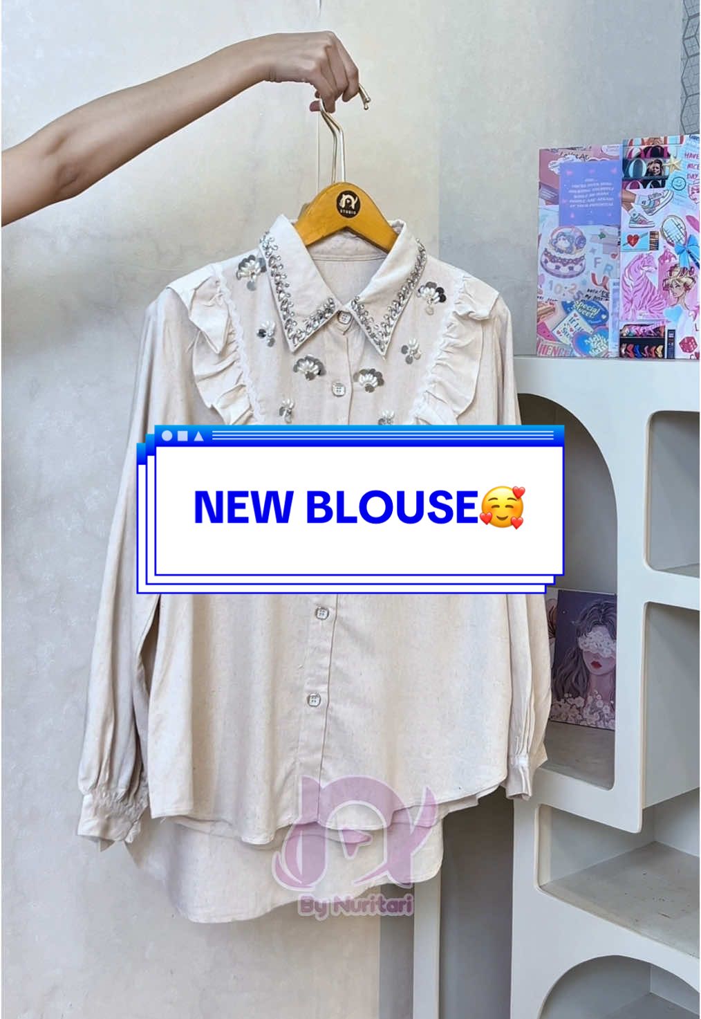 Gemes banget kann blouse nyaa, langsung co sekarang juga yaa🤩‼️🥰🛒 ##wibgajian##belilokal##inspiration#rekomendasi##fyp##wibgajian##ds##outfitideas#megaguncang1212 