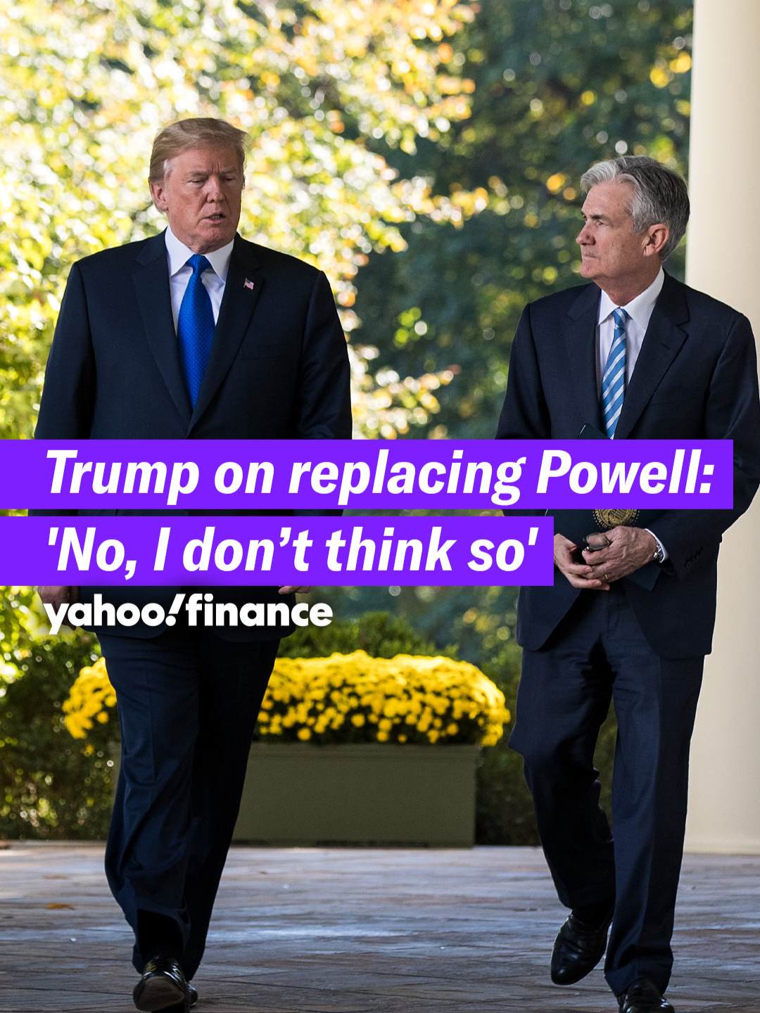 President-elect Trump on replacing Fed Chair Powell: 'No, I don’t think so.' Yahoo Finance Fed Reporter Jennifer Schonberger gives further details. #yahoofinance #yahoofinancelive #donaldtrump #trump #jeromepowell #federalreserve #centralbank #whitehouse #scottbessent #icymi