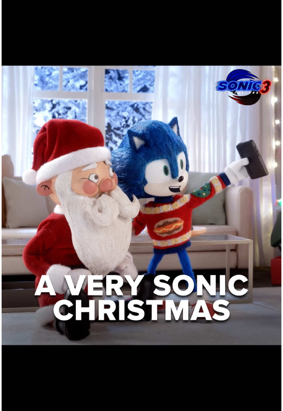 An instant Christmas classic. 🎄 You’re welcome. #SonicMovie3 #12HoursOfSonic 