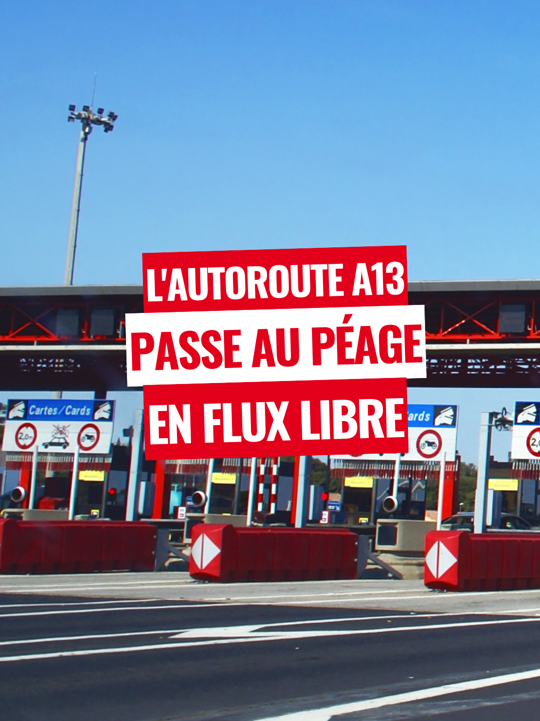 L’autoroute A13, entre Caen et Paris, est passée en mode péage en flux libre ce mardi 10 décembre 2024. ℹ️Le paiement en ligne s'effectue sur le site sanef.com ⚠️Chaque trajet doit être payé dans un délai de 72 heures, sous peine d'amende. #A13 #autorouteA13 #peage  #sanef