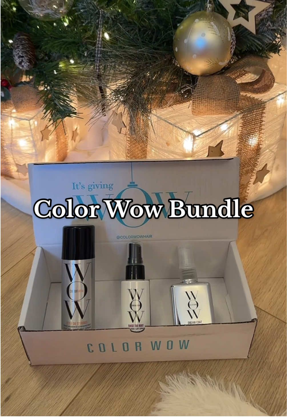 These bundles are amazing and so affordable if you are on a budget 💇‍♀️🫶 @Color Wow UK  #colorwow #colorwowhair #colorwowdreamcoat #colorwowbundle #giftset #christmasgiftset #christmasbundle #christmasgift #christmasgiftideas 