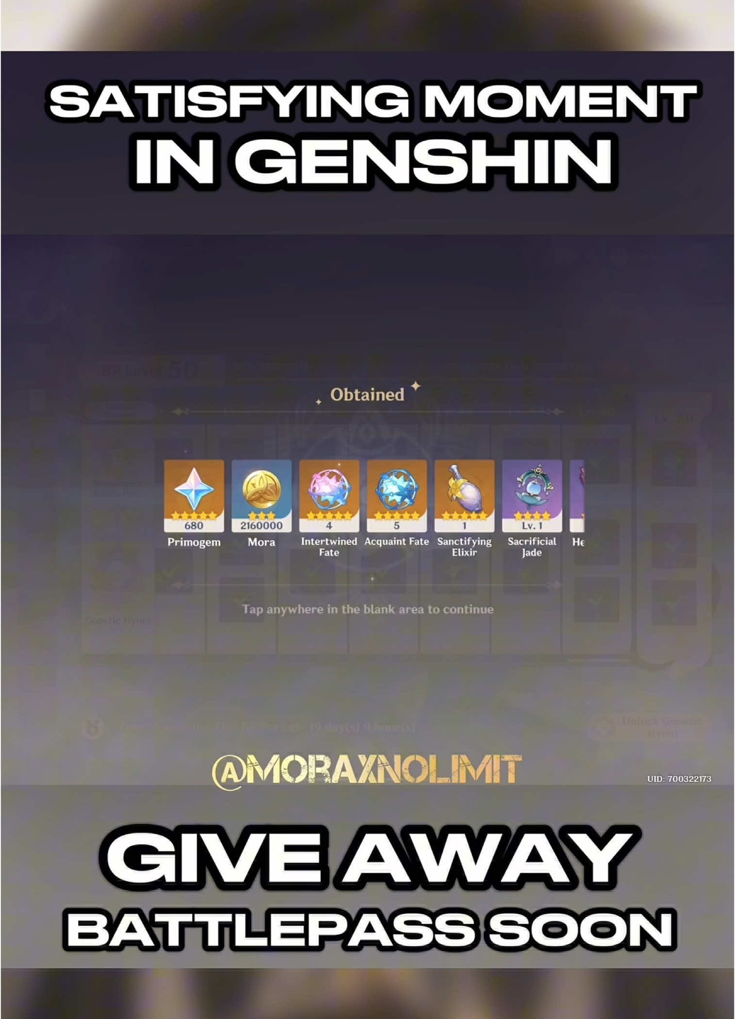 CHAT ME HOW TO JOIN GOODLUCK🔥🙏 #giveaway #genshin #GenshinImpact #hoyocreators #primogems #fyp 