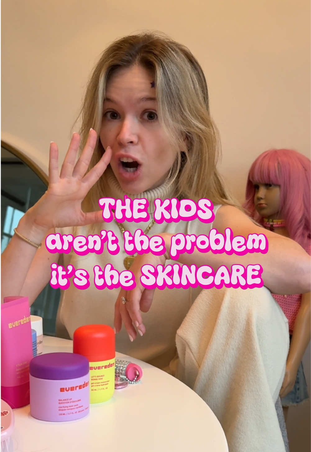 Is this a hot take??? 🫣 #skincareforbeginners #skincareforacne #kidsskincareroutine #kidsskincare #skincarerecommendations #skincareeducation #SkinCare101 #sephorakids