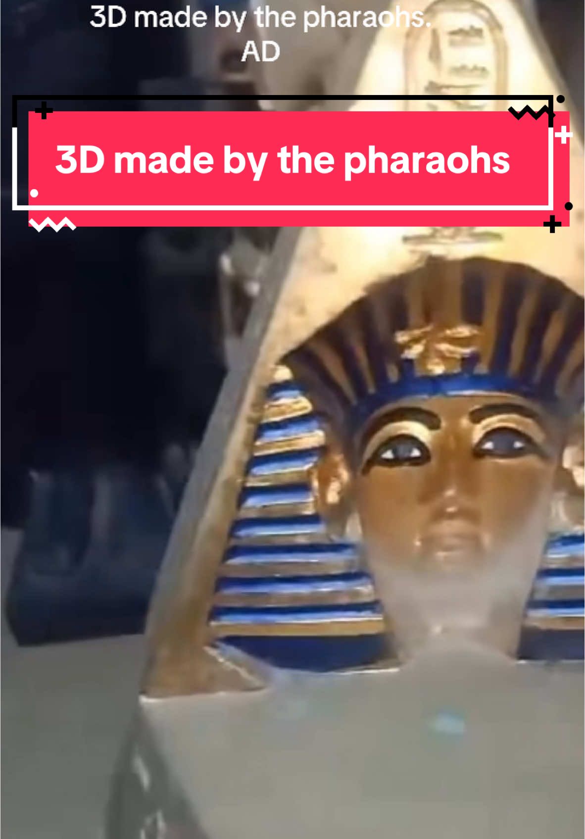 3D made by the pharaohs AD #3d #3dprinting #foryoupage❤️❤️ #pharaoh 