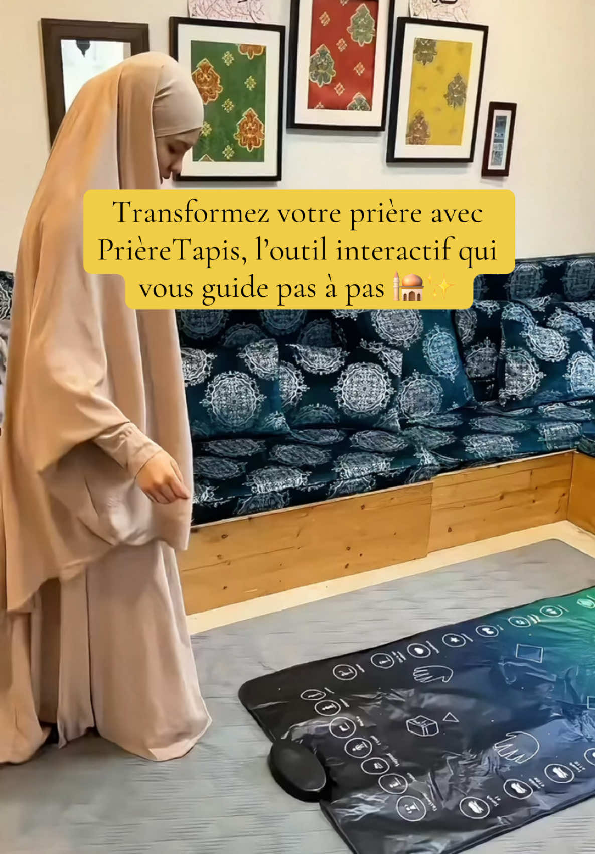 Profitez de -30% sur PrièreTapis 🕌 LIVRAISON GRATUITE 🚚 pour une durée limitée! www.prieretapis.com 📲