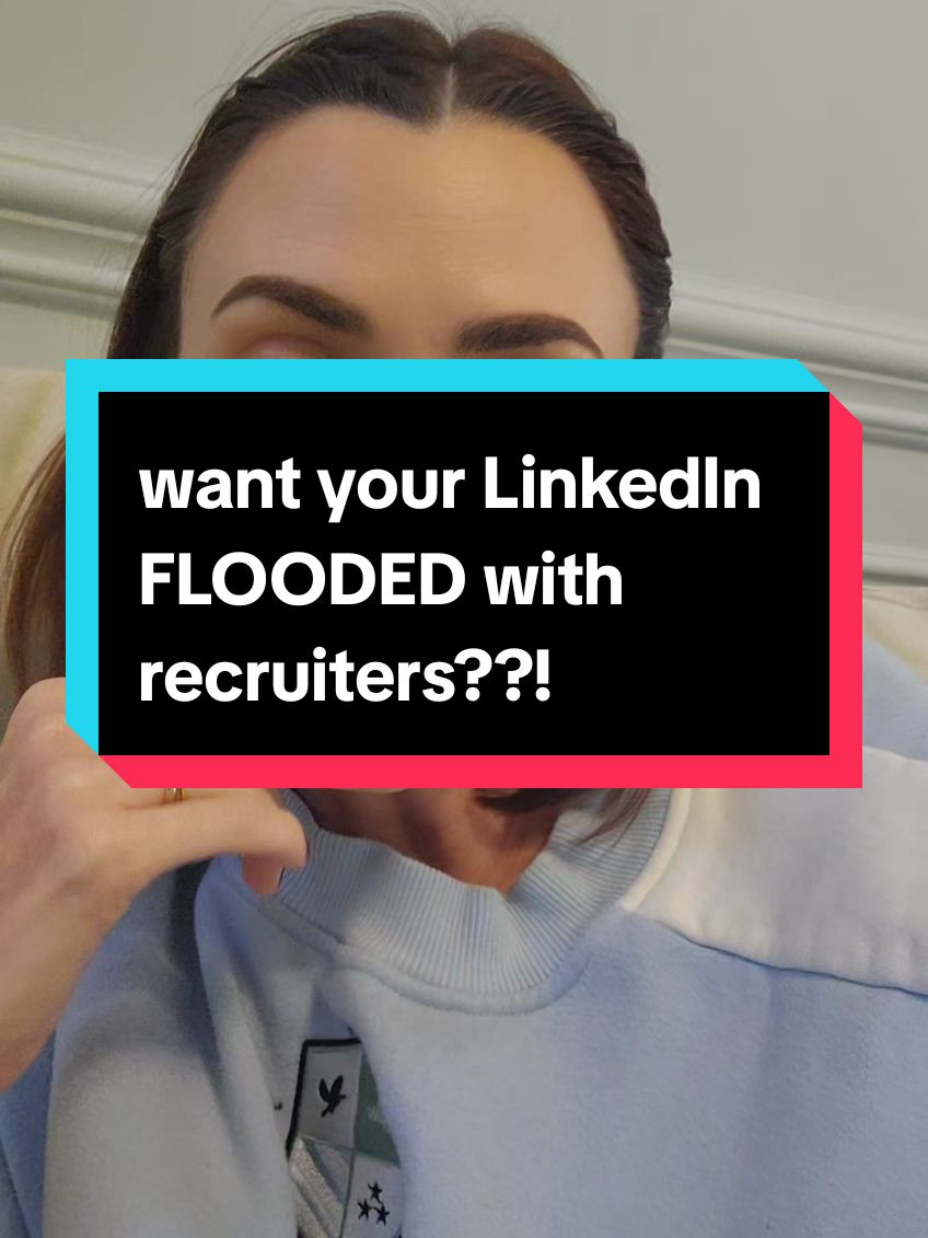 Want your LinkedIn to be flooded with recruiters??  Here's the prompt, save for later!!👇👇 