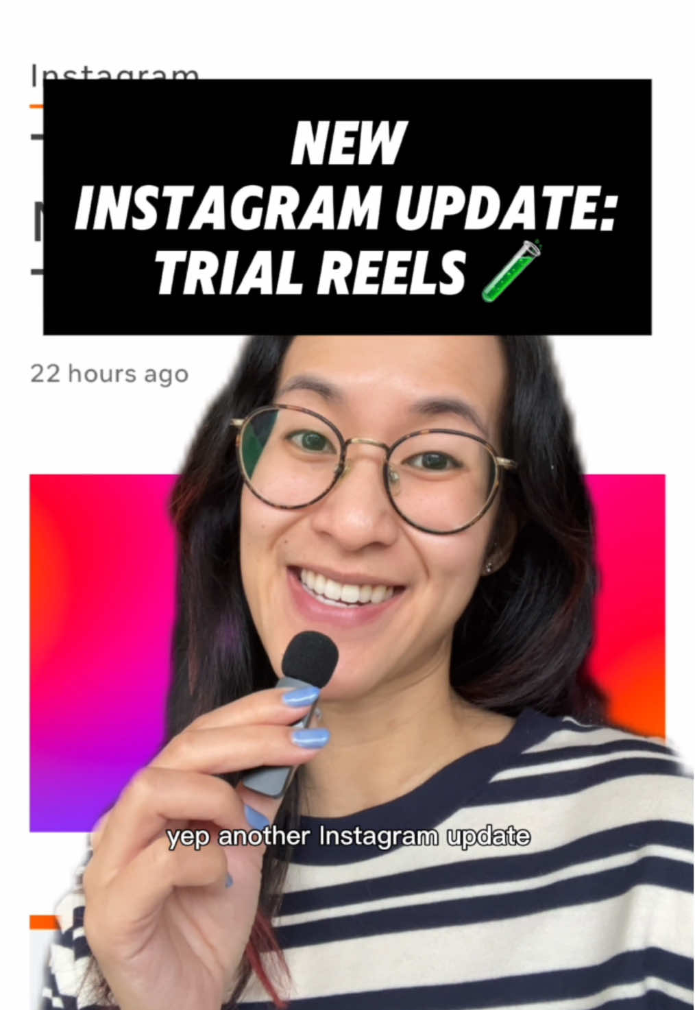 ok but I’m actually pretty stoked about this new Instagram update… will you be trying Trial Reels? 👀 #socialmediamarketing #socialmediamanager #instagramreels #instagramupdate #marketingtips 