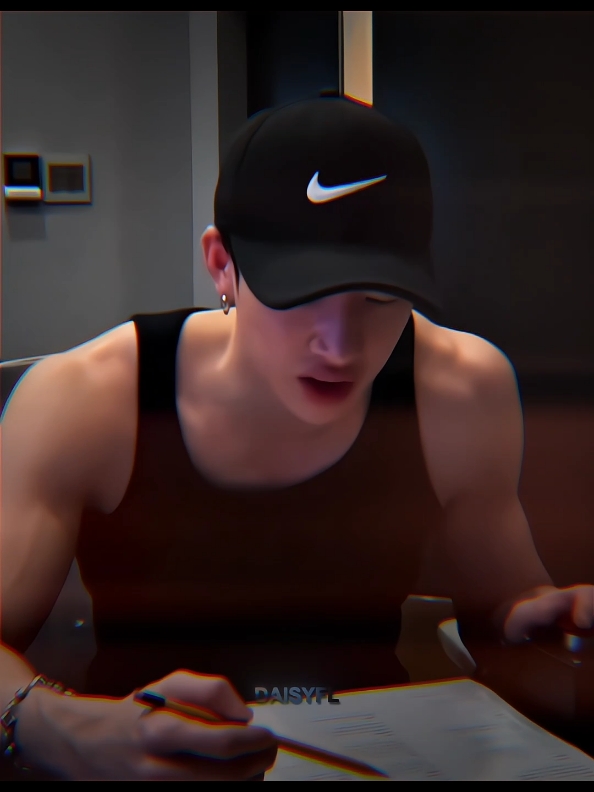 #BANGCHAN : producer chan in a black tank top 😩🖤 #lovestay #chanedit #chanskz #bangchanstraykids #skz #skzbangchan 