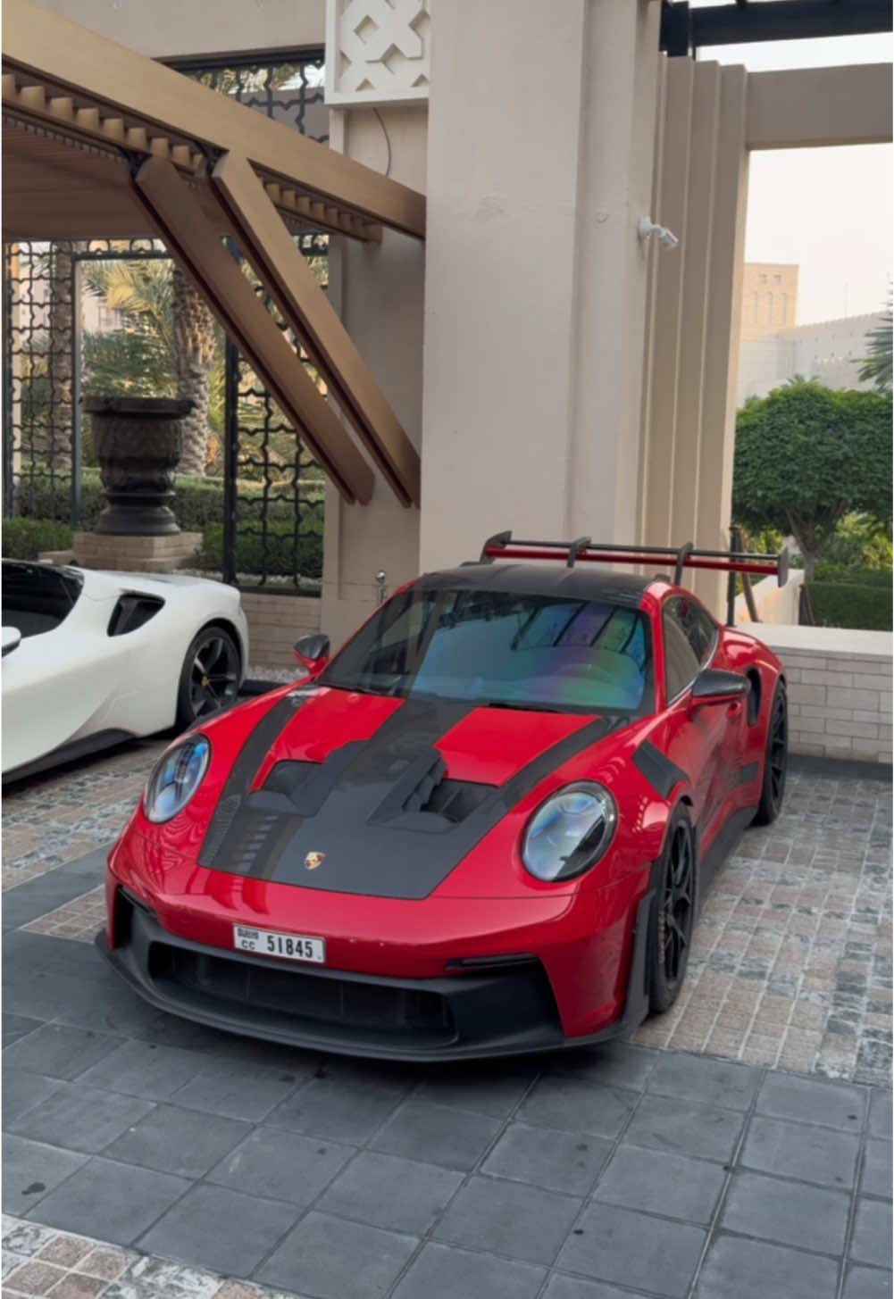 Porsche 911 GT3Rs 🌹 #porsche #gt3rs #911 #cars #supercars #911gt3rs #carspotting #fyp #dubai #foryou #car 