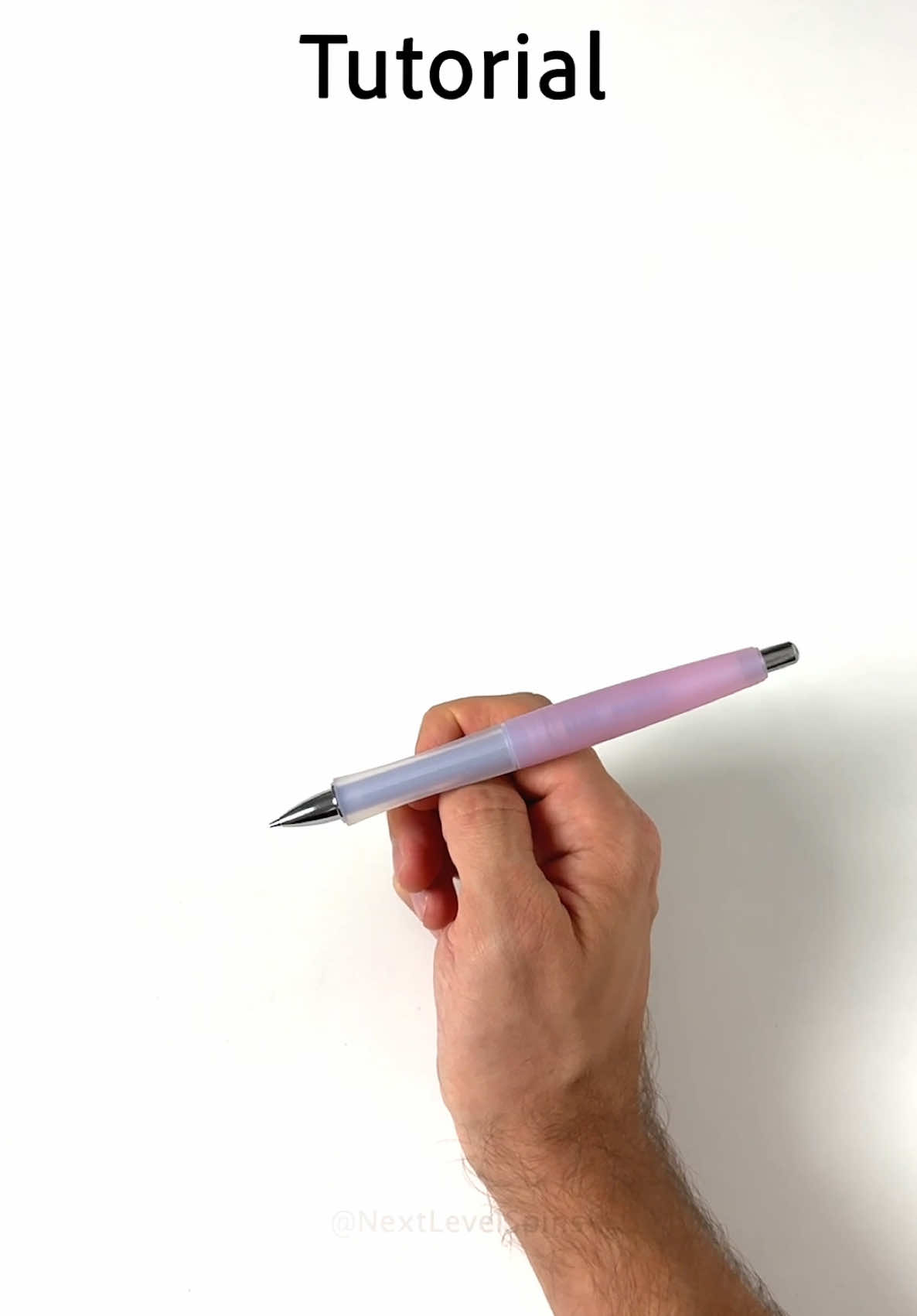 Can you flip it? 👀 #penflip #penspinning #thumbsnap #howto #satisfying #tutorial #fyp #foryoupage 