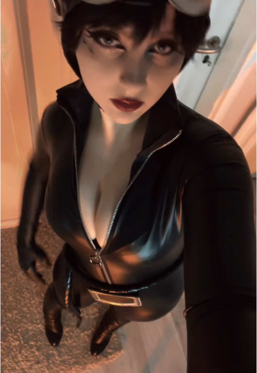 carwoman cosplay 🗣️🗣️ #cosplay #catwoman #catwomancosplay #selinakyle 