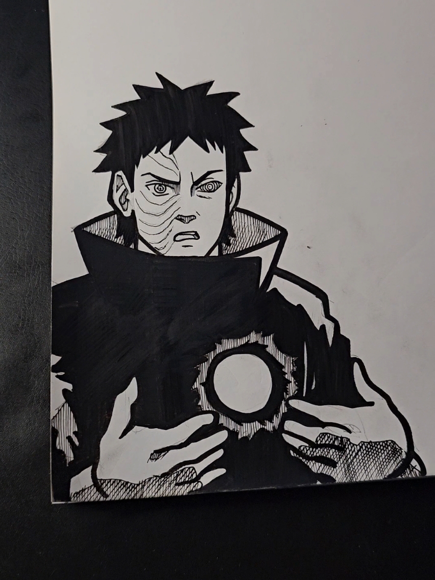 je ne ressens plus aucune douleur... Obito. #narutoshippuden #naruto #obito #citation #easydrawing  #drawings #pourtoi #dessin #relaxing #easydrawing #dessin #manga #fyp 