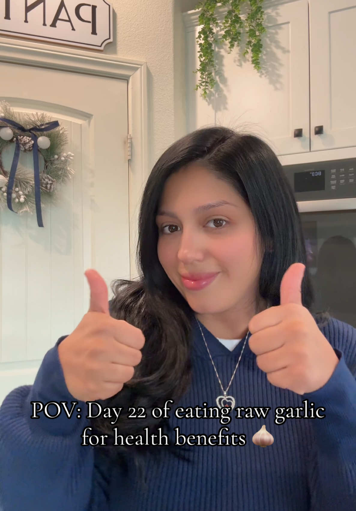 30 day challenge almost done 🤍✨  #rawgarlic #garlictok #garlic #day22 