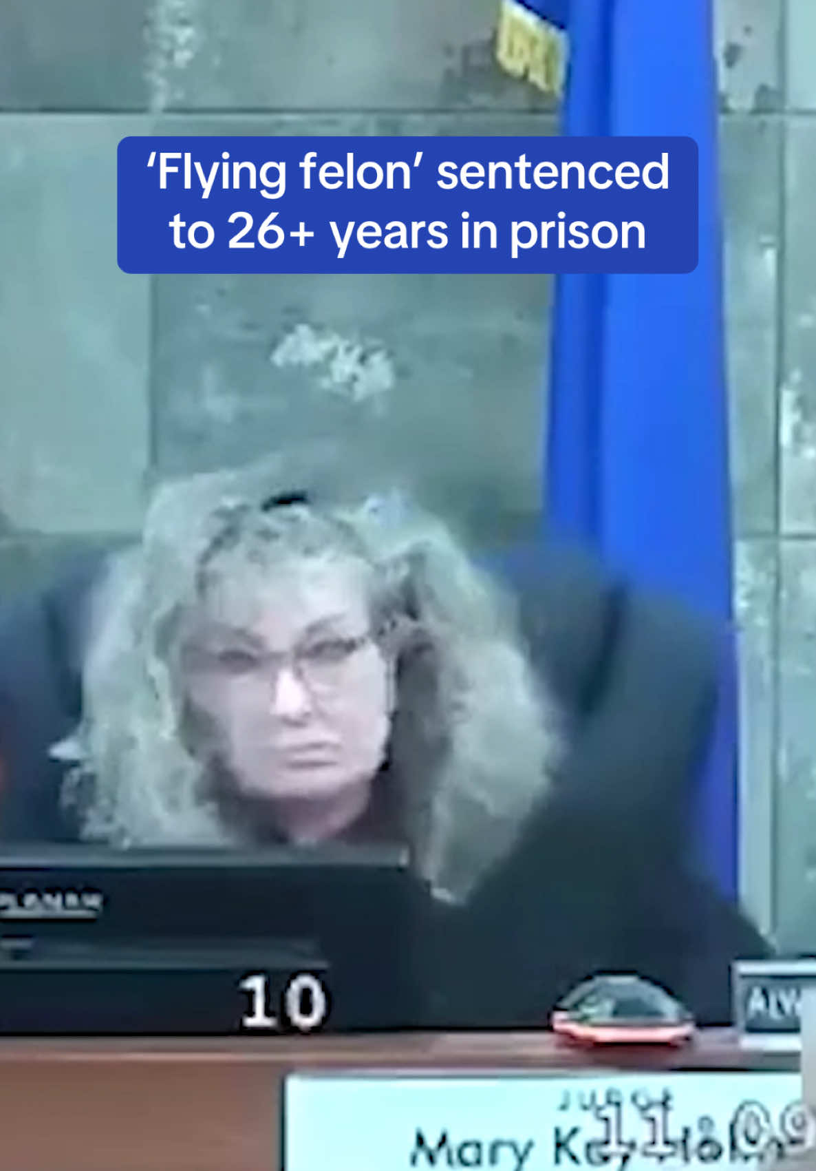 Las Vegas man Deobra Redden who went viral for launching at a judge in January has been sentenced to up to 65 years behind bars for her attempted murder. The 31-year-old was facing sentencing in a separate attempted battery case on January 3. When Clark County District Judge Mary Kay Holthus rejected his pleas for further probation, he proceeded to tackle the woman. #news #lasvegas #crimetok #court