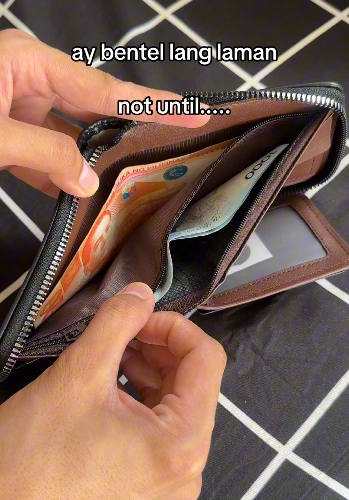 Wallet with secret pocket