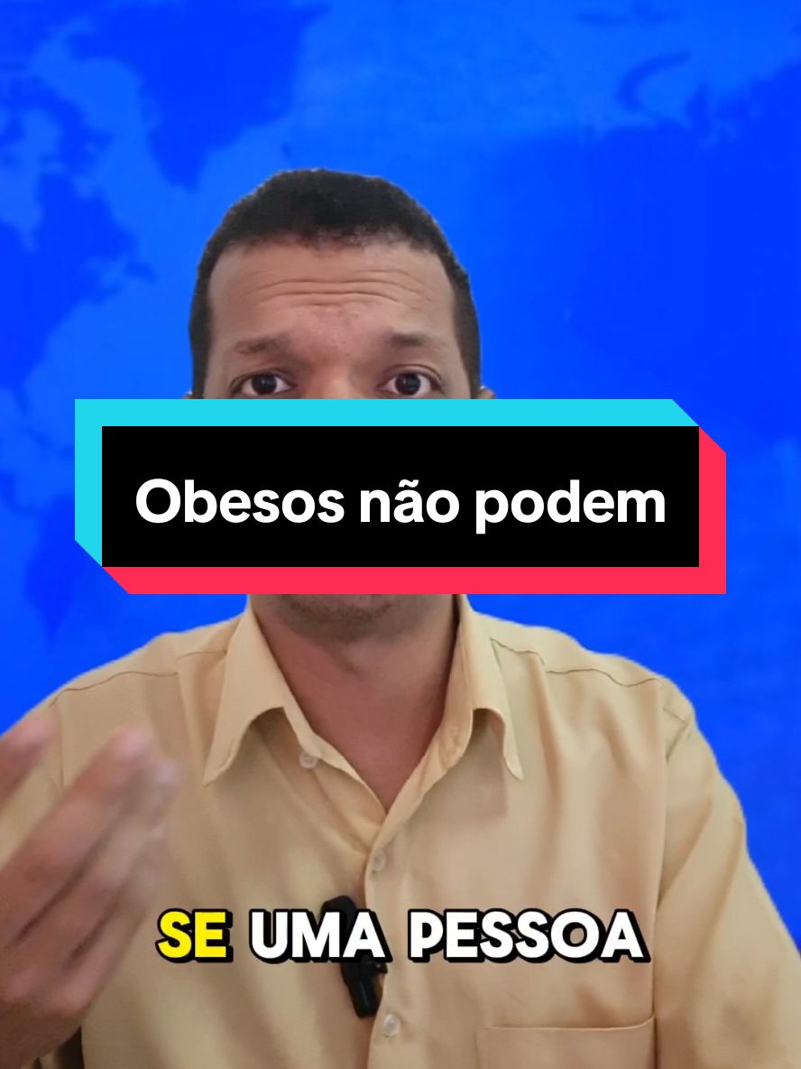 Pessoas extremamente obesas não podem fazer partes em assembleias e congressos das Testemunhas de Jeová #Pioneiro #JW 