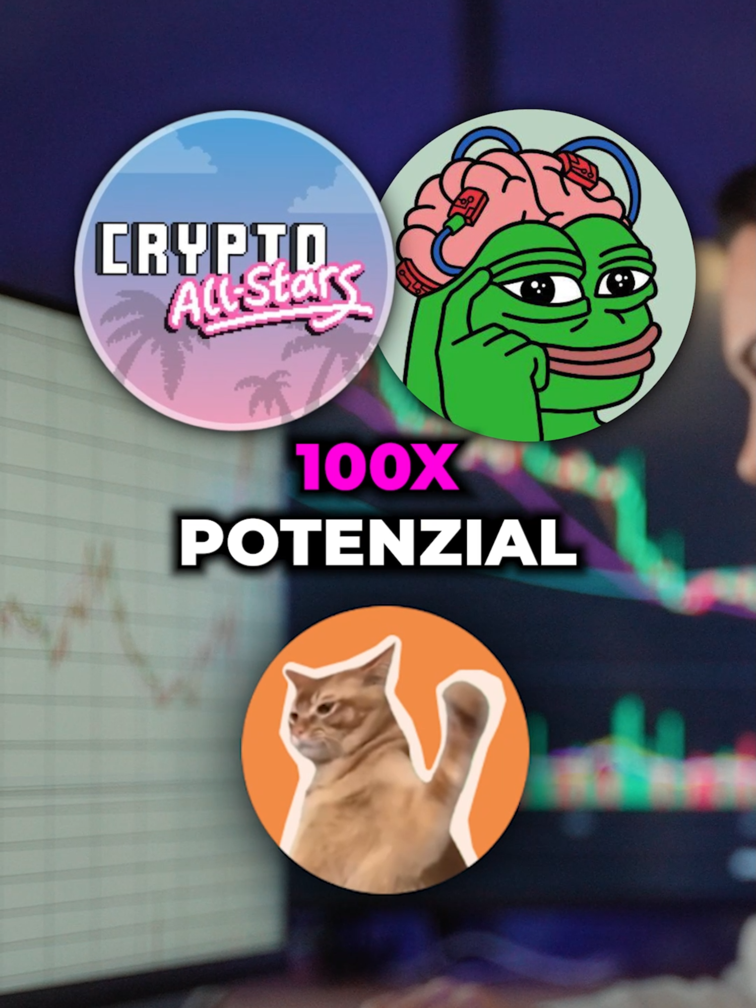 Top 3 Meme Coins für Dezember 2024! #krypto #kryptowährung #memecoin #pepu #catslap #cryptoallstars