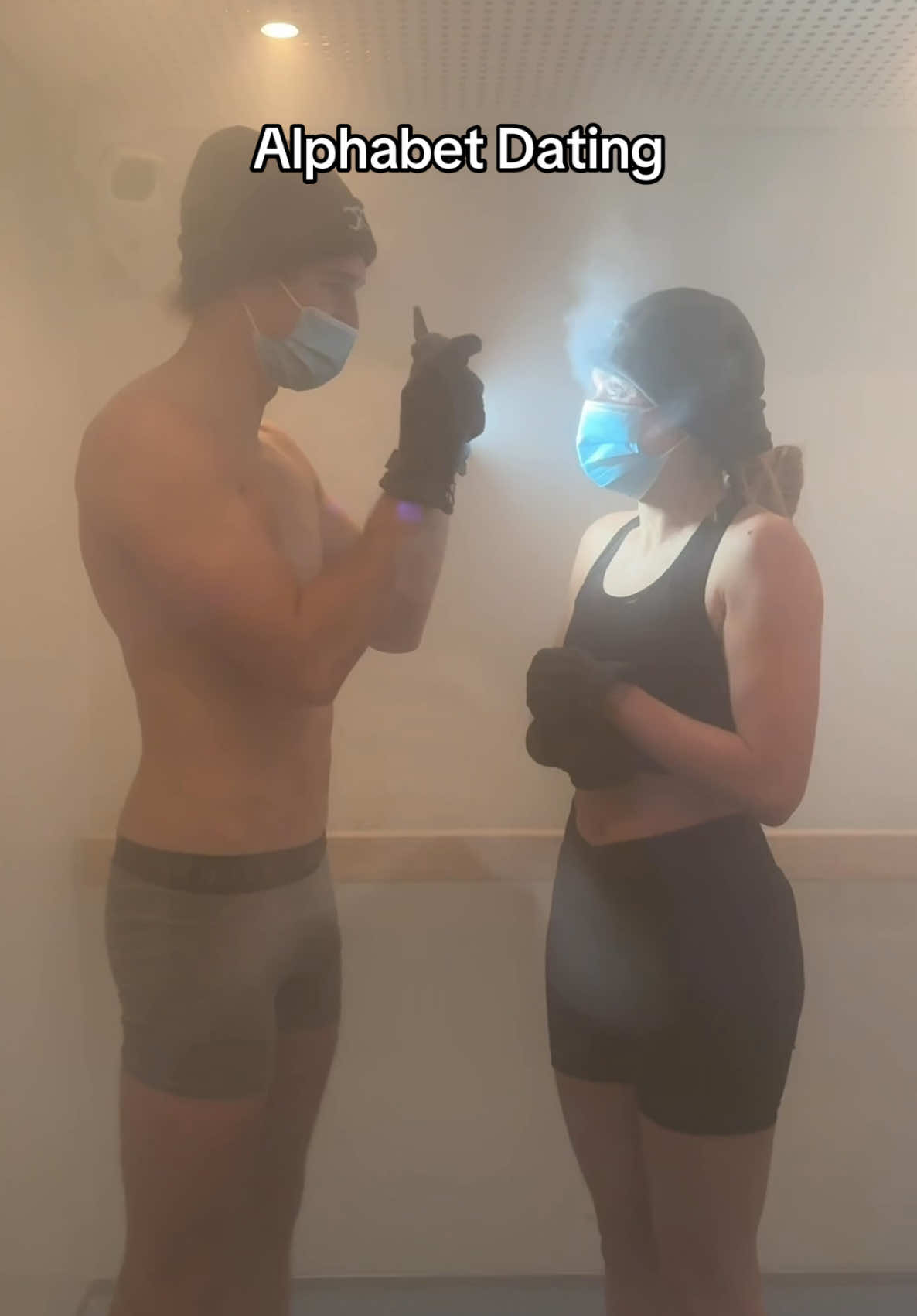 Replying to @Die kleine Leni Diese Wimpern 😳 Was sollen wir für ein Date bei „D“ machen? ❤️ Übrigens sind wir hier im Cryocenter Kirchberg! #dating #date #alphabetdate 