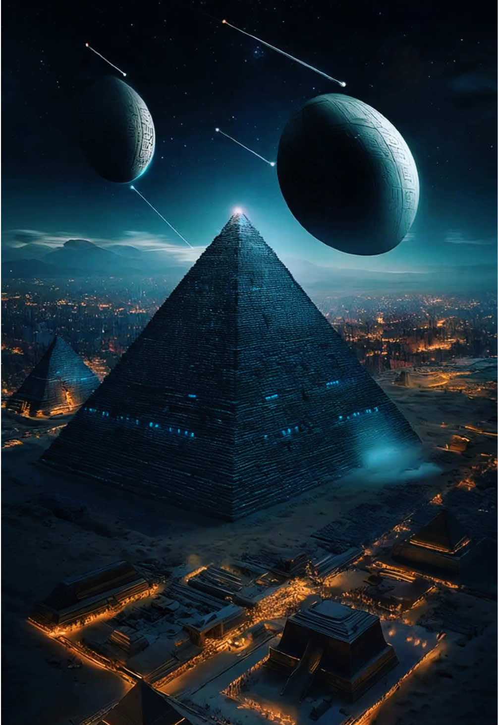 Made with @Hailuo AI (MiniMax) 🩵🖤🩵🖤🩵 #Egypt #AncientEgypt #AliensOfEgypt  #hailuoai  #minimax #Pyramids #MysteryOfThePyramids #EgyptianMythology #AlienConspiracy #AncientCivilizations #LostHistory #Pharaohs #MysteriesOfThePast #Extraterrestrial #irinamalina_ai #AIArt #TikTokArt #ViralVideo #ForYouPage #FYP #ExplorePage #AIAnimations #artvideo 