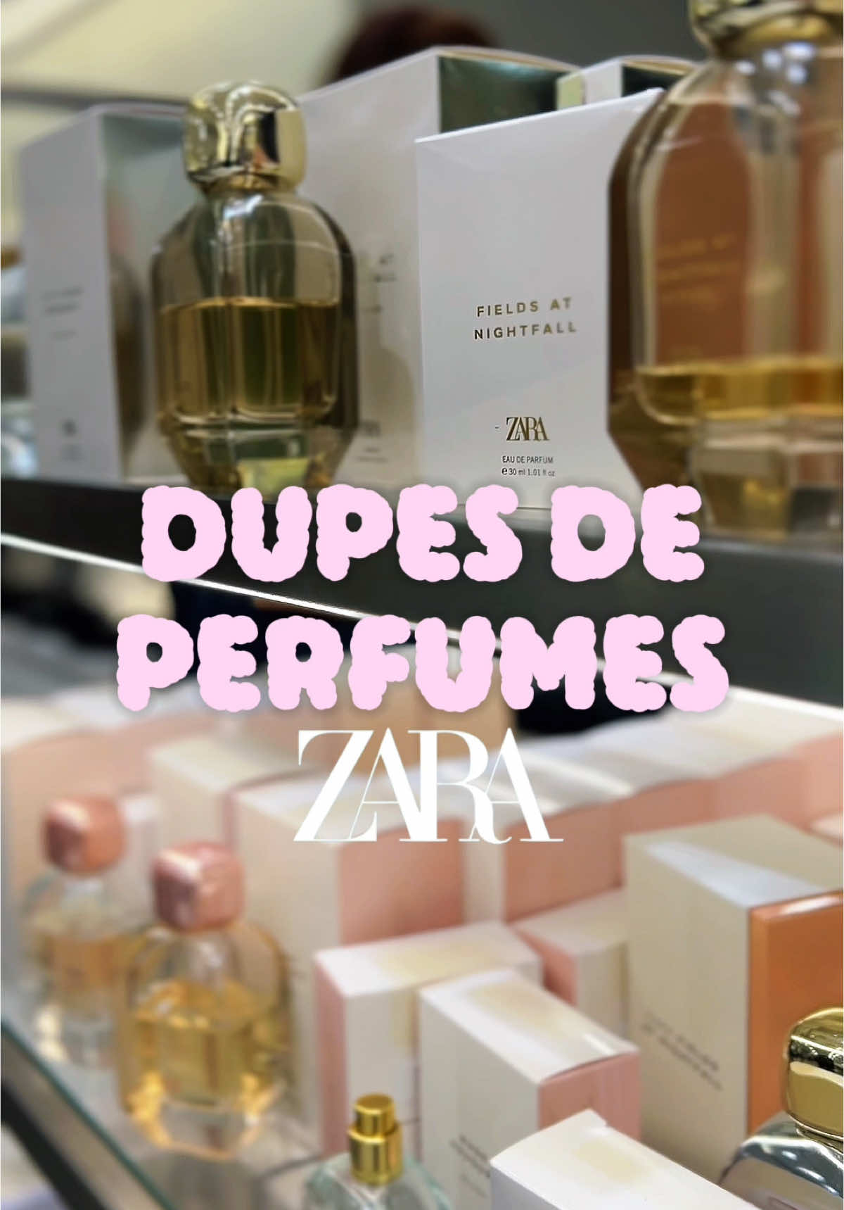 Equivalencias de los perfumes de Zara 🪻✨