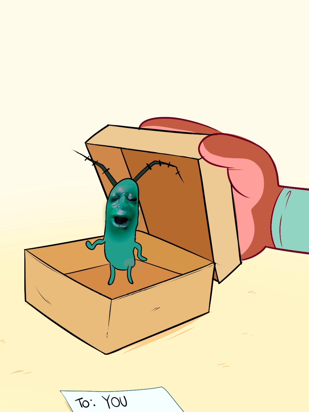 i cannot escape sheldon j plankton  #animation #plankton #planktonmeme #fanart 