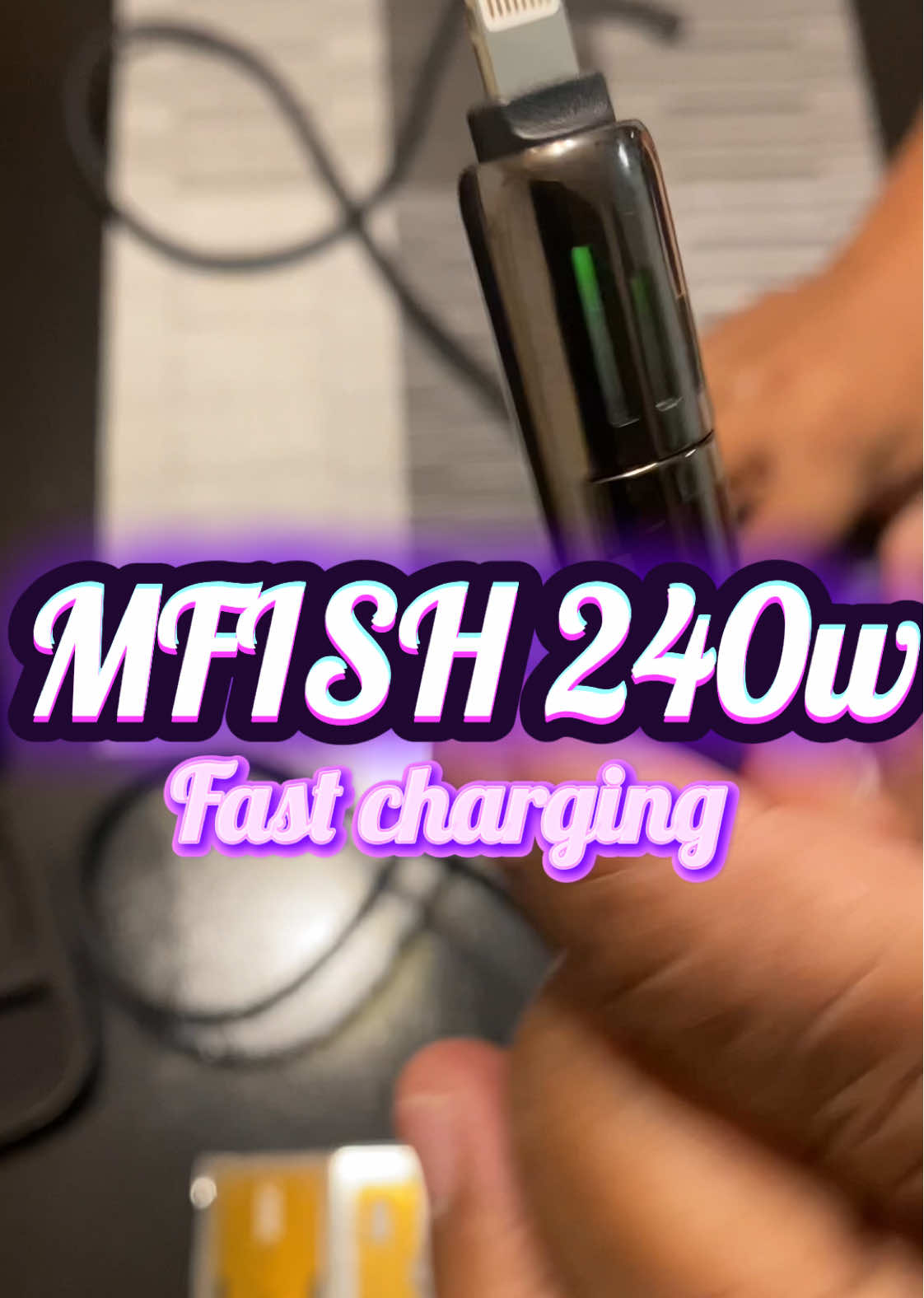 M fish240W fast charging TikTokMadeMeBuylt #fallsale #tiktokfinds #fallshopping #TikTokShop #tiktokshopblackfriday #spotlightfinds #giftsforher  #creatorsearchinsights  @ChristopherT  @ChristopherT  @ChristopherT 