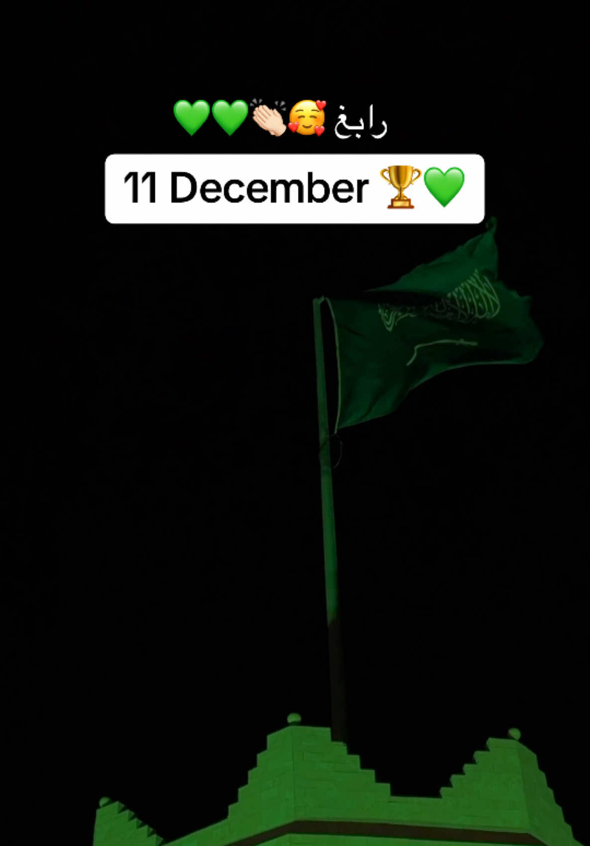 المستحيل ليس سعوديا🕺🕺🕺💚💚💚 #ترشيح_السعودية2034 #كاس_العالم #kau #foryou #رابغ #السعوديه 