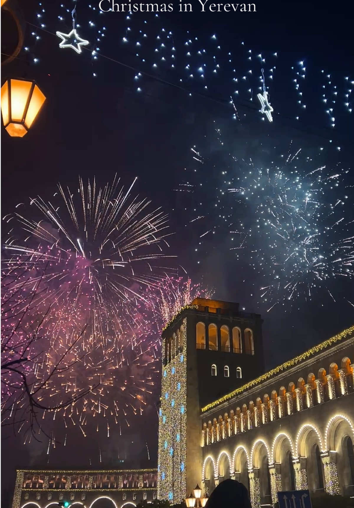 How christmas time starts in Yerevan, Armenia🇦🇲  #christmas #december #yerevan #armenia #erevan #christmastiktok 