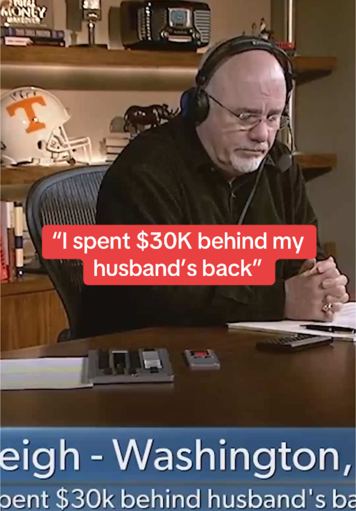 “I spent $30K behind my husband’s back!” #daveramsey #moneyadvice #moneyproblems #relationshipadvice #relationshipproblems 