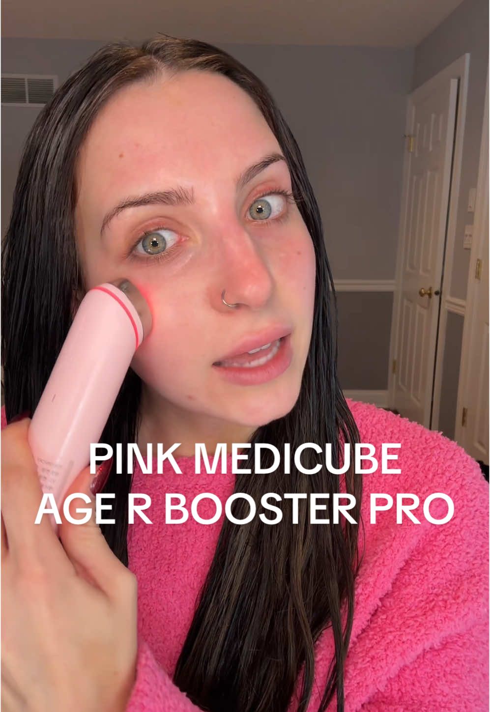 Medicube booster pro is on sale including the PINK!🩷 black is on sale too but the pink finallyyy restocked! Like a spa at home i swear by mine #medicube #medicubeboosterpro #boosterpro #medicubeskincare #medicubedevices #pinkboosterpro #pinkmedicube #skincare #skincaredevice #koreanskincare #kskincare #kbeauty #tiktokshopholidayhaul #tiktokshopcreatorpicks #beautydeals #wishlist #giftguide #medicubeagerdevice #agerboosterpro 