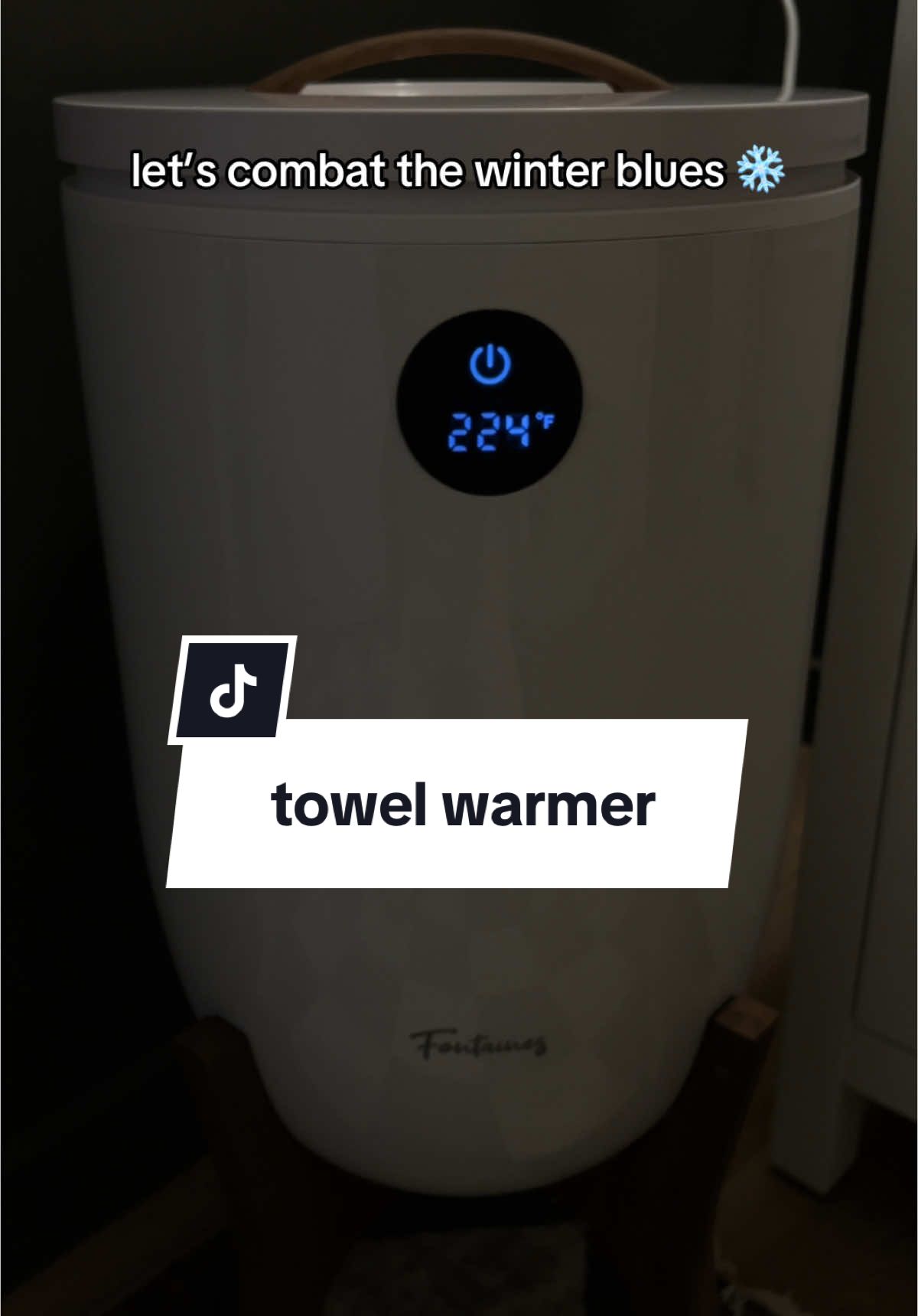 Slowly during my bathroom a spa #athomespa #towelwarmer #spa #diyspa #tiktokfind #towelwarmers 